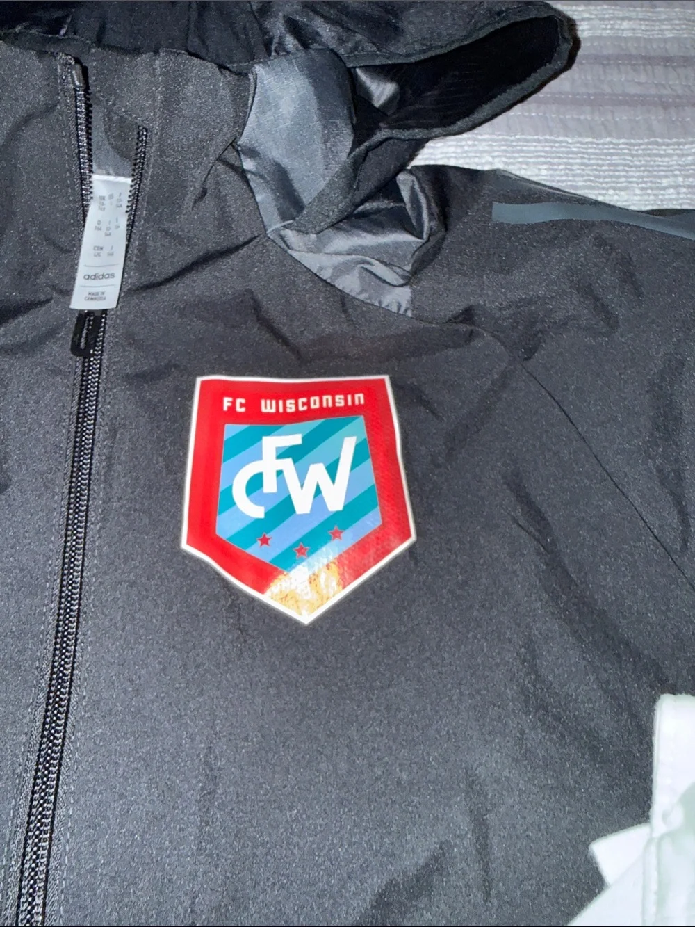FC Wisconsin ECNL Youth Large raincoat Adult hat